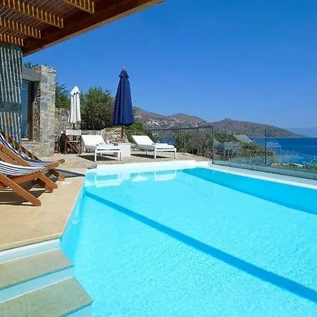 Villa Exclusive Crete Artemis Private Pool Ocean Front 2 Bdr Nikolaos